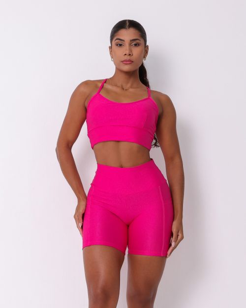 Conjunto Short Bolso Duplo Compressão + Top Kelly