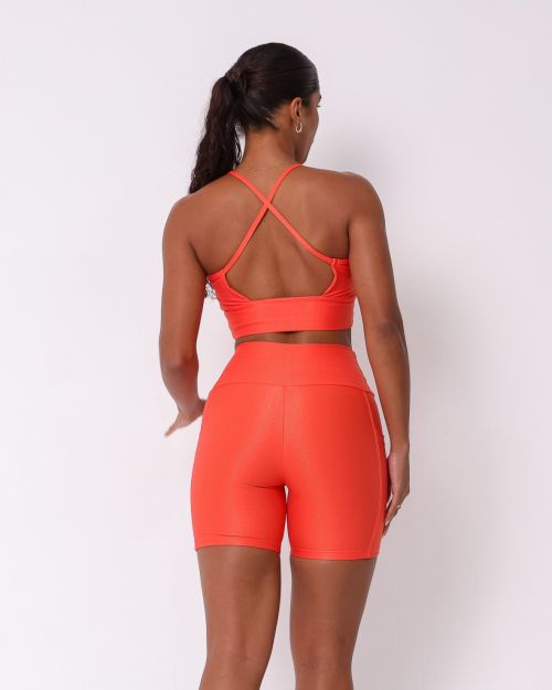 Conjunto Short Bolso Duplo Compressão + Top Kelly
