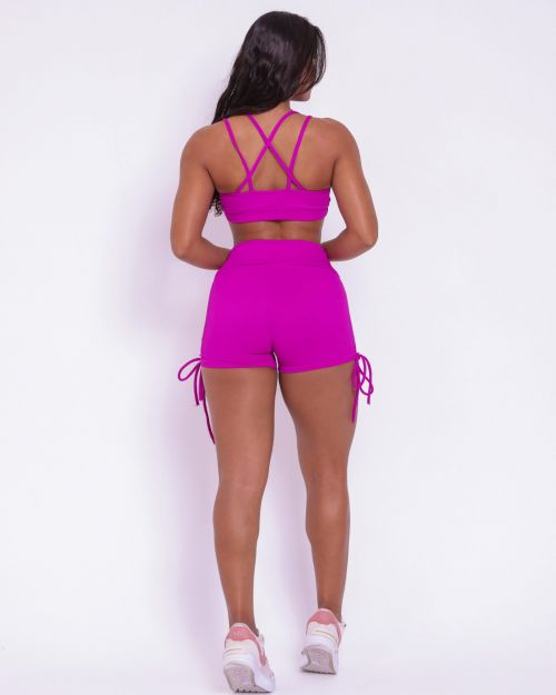 Conjunto Short Cross Valência + Top Lu