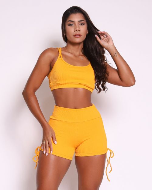 Conjunto Short Cross Valência + Top Lu
