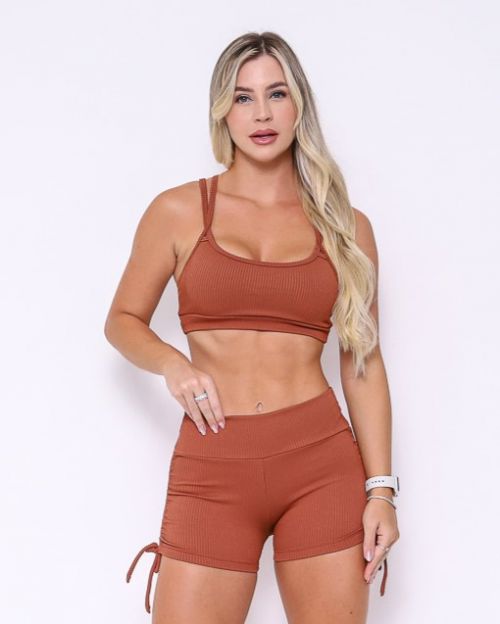 Conjunto Short Cross Valência + Top Lu