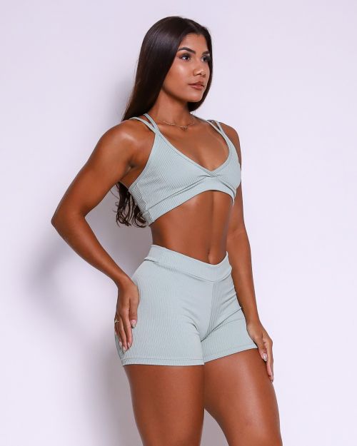 Conjunto Short Básico Cós Fino Valência + Top Vivi