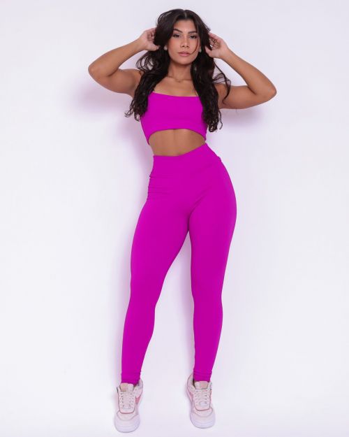 Conjunto Calça Básica Valência + Top Bruna