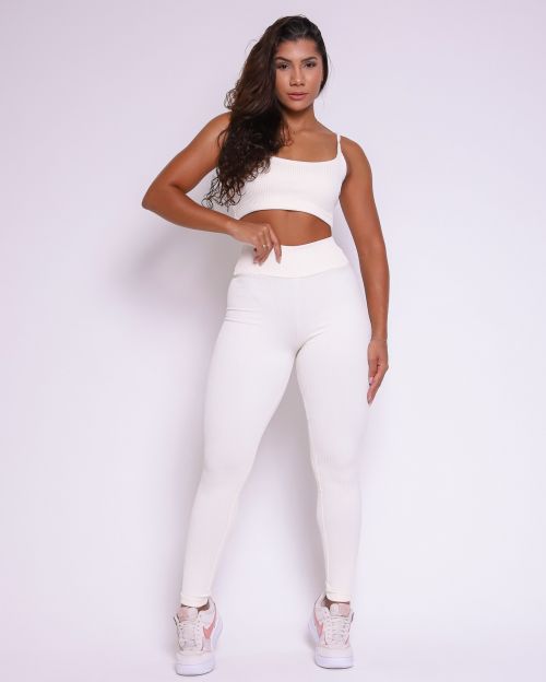 Conjunto Calça Básica Valência + Top Bruna