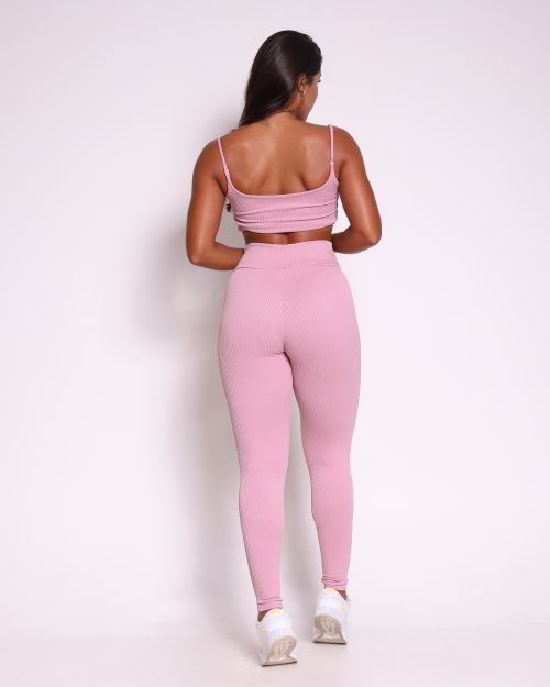 Conjunto Calça Básica Valência + Top Bruna