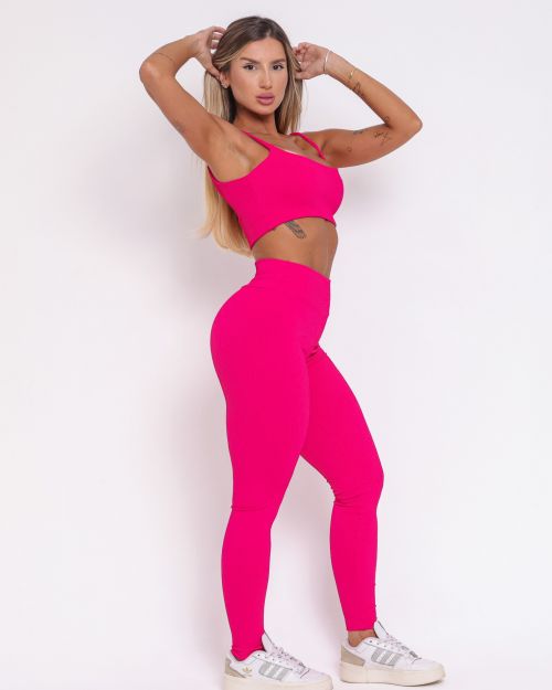 Conjunto Calça Básica Valência + Top Bruna