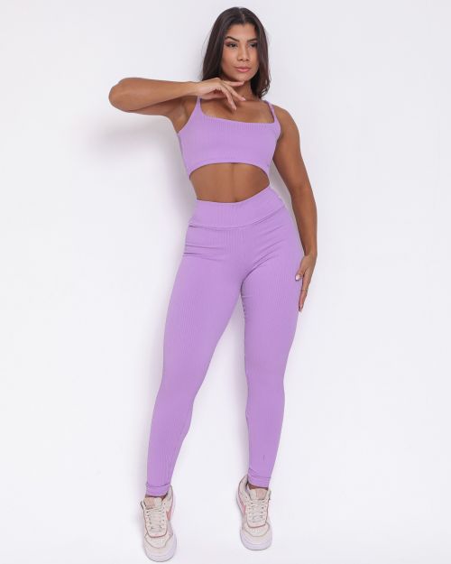 Conjunto Calça Básica Valência + Top Bruna