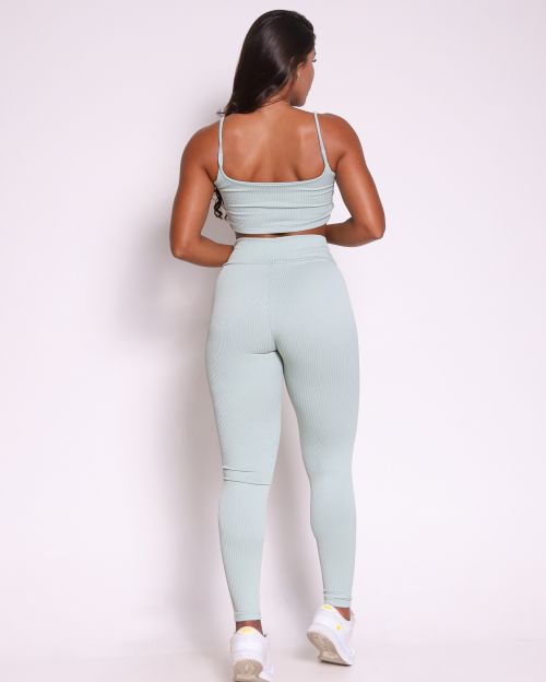 Conjunto Calça Básica Valência + Top Bruna