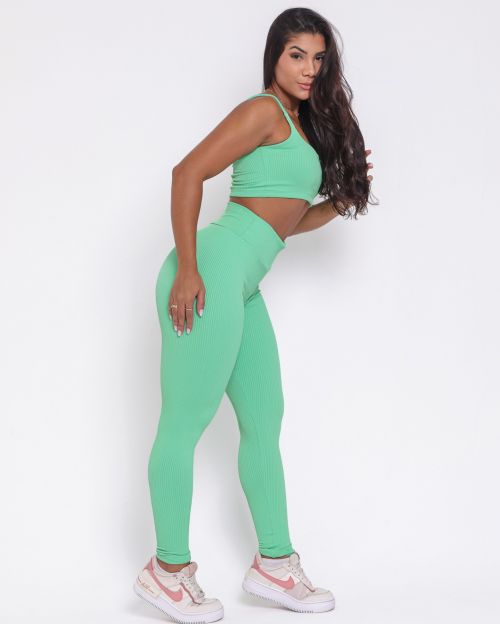 Conjunto Calça Básica Valência + Top Bruna