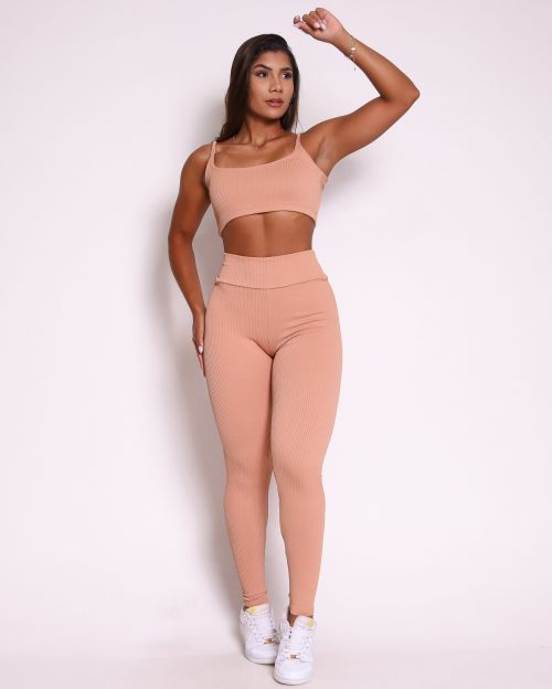 Conjunto Calça Básica Valência + Top Bruna