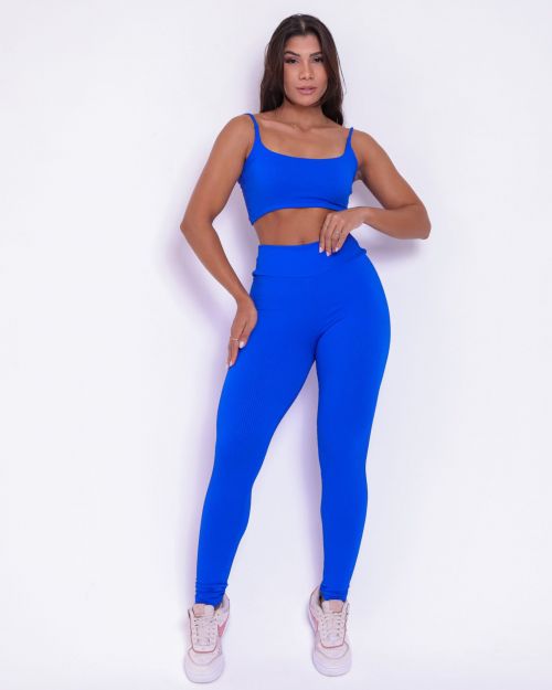 Conjunto Calça Básica Valência + Top Bruna