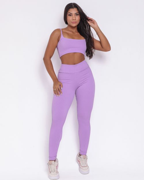 Conjunto Calça Básica Valência + Top Bruna