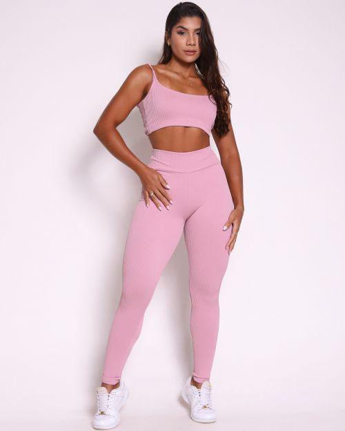Conjunto Calça Básica Valência + Top Bruna