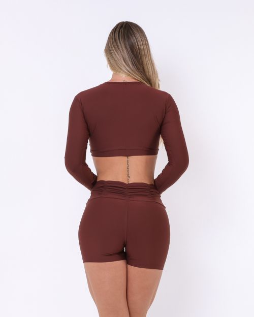 Conjunto Short Básico Cós Franzido Light + Top Maria