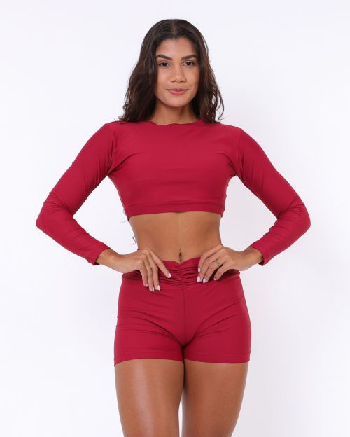 Conjunto Short Básico Cós Franzido Light + Top Maria