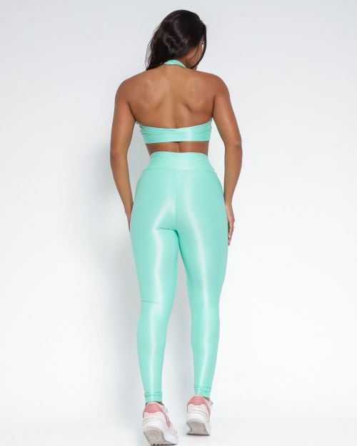 Conjunto Calça Legging Básica Compressão + Top Jhully