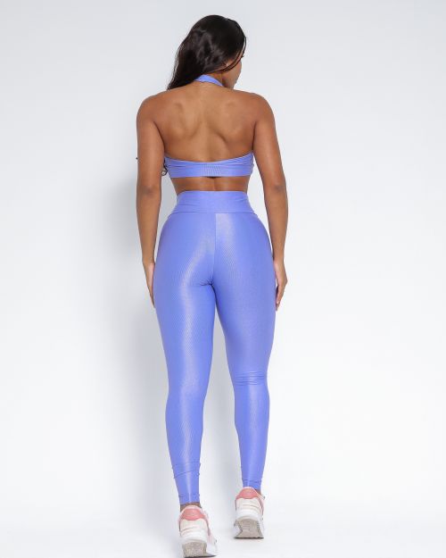 Conjunto Calça Legging Básica Compressão + Top Jhully