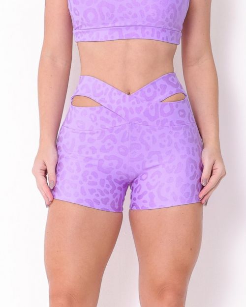 Short B�sico C�s Cruzado New On�a Fit
