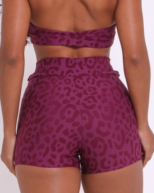 Short B�sico C�s Cruzado New On�a Fit
