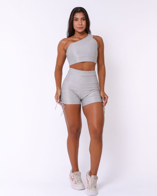 Conjunto Short Empina Cross Compressão + Top Paloma