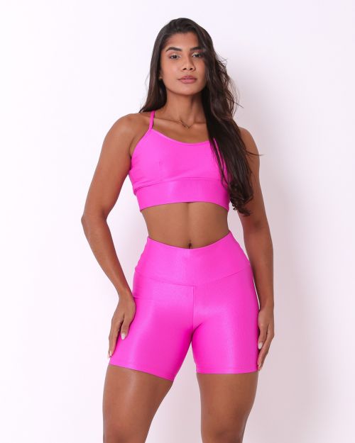 Conjunto Short Bermuda Compressão + Top Kelly