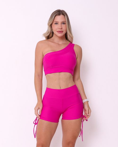 Conjunto Short Cross Light + Top Paloma