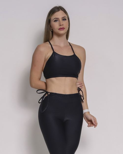 Conjunto Calça Empina Ajuste Compressão + Top Paula