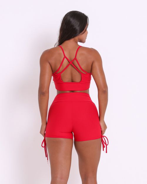 Conjunto Short Cross Light + Top Kelly