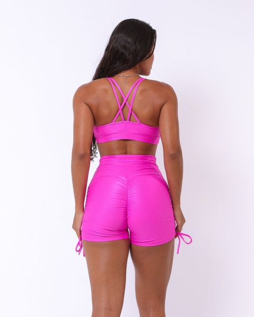 Conjunto Short Empina Cross Compressão + Top Lu
