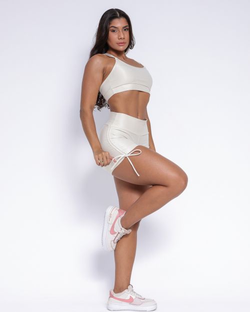 Conjunto Short Cross Compressão + Top Lu