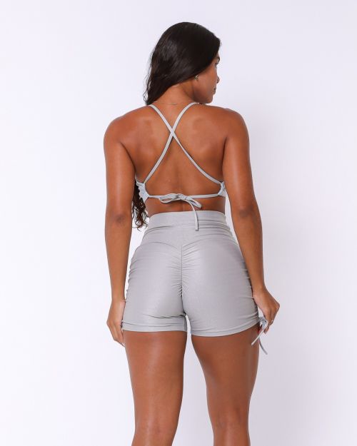 Conjunto Short Empina Cross Compress�o + Top Paula