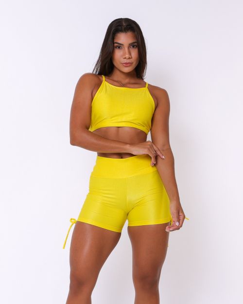 Conjunto Short Cross Compressão + Top Paula