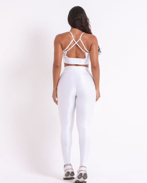 Conjunto Calça Legging Básica Compressão + Top Kelly