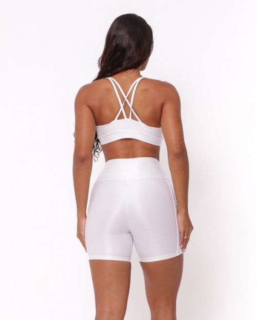 Conjunto Short Bolso Duplo Compressão + Top Lu