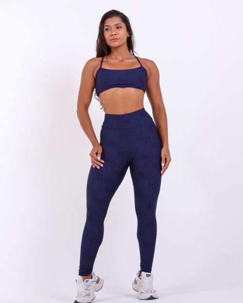 Conjunto Calça Legging Básica Feline + Top Bianca (P)