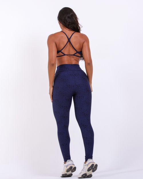 Conjunto Calça Legging Básica Feline + Top Bianca (P)