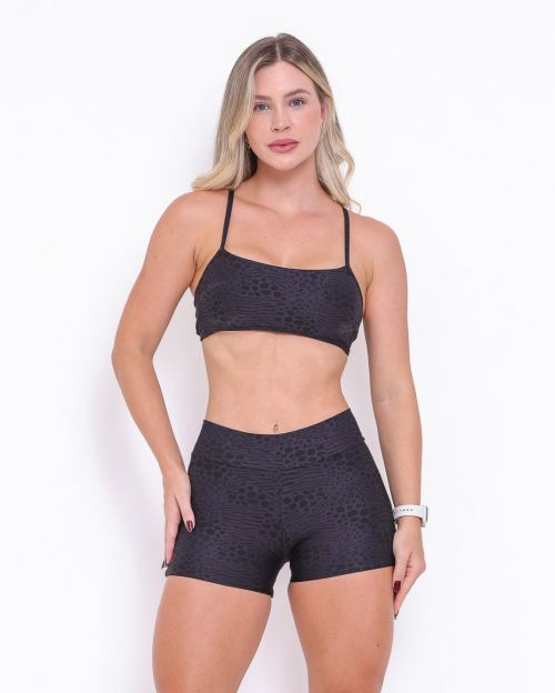Conjunto Short Básico Curtinho Feline + Top Bianca (P)