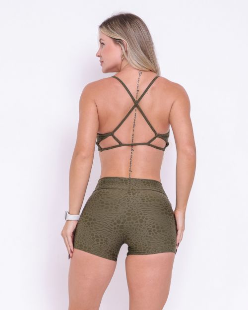 Conjunto Short Básico Curtinho Feline + Top Bianca (P)