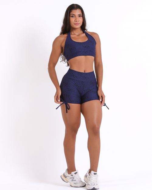 Conjunto Short Cross Feline + Top Jhully (P)