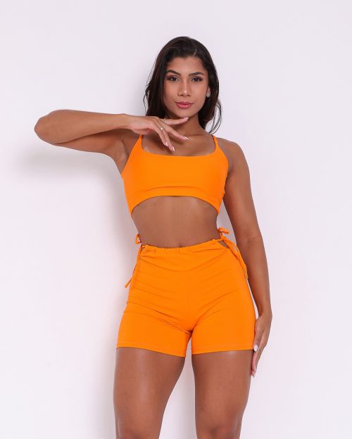 Conjunto Short Empina Ajuste Light + Top Bruna