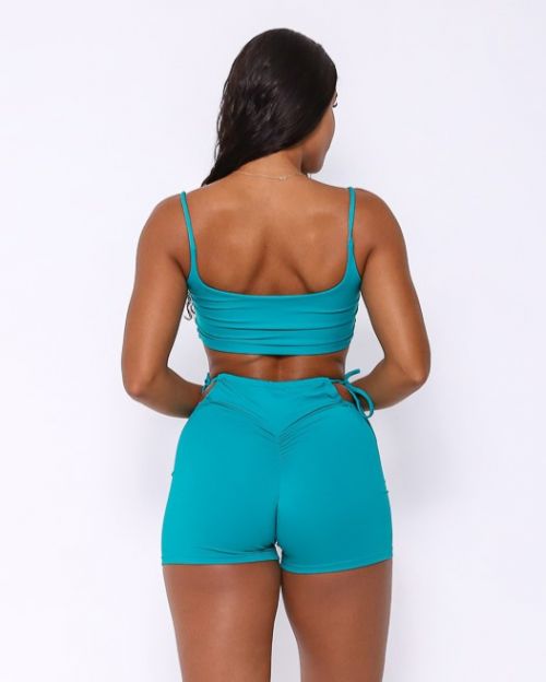 Conjunto Short Empina Ajuste Light + Top Bruna