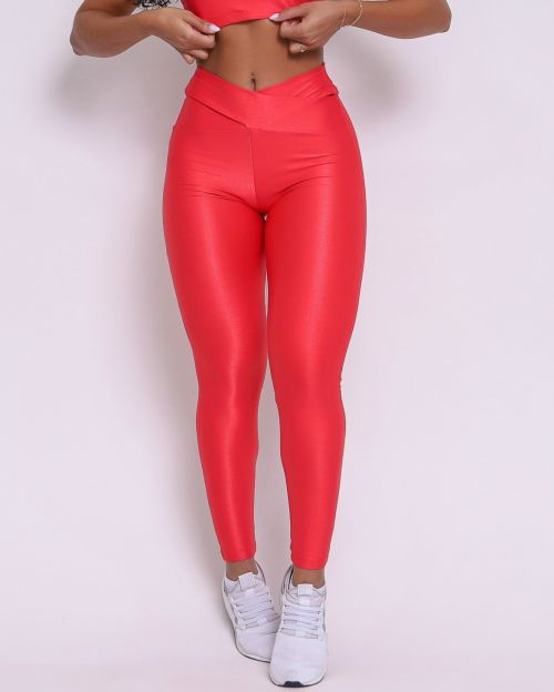 Cal�a Legging B�sica C�s Cruzado Compress�o