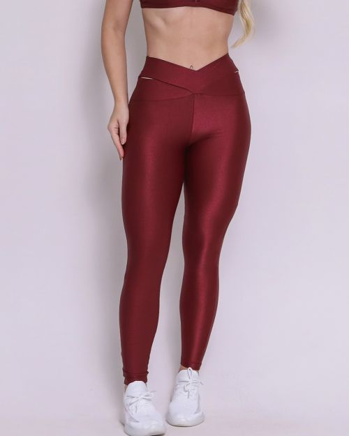 Cal�a Legging B�sica C�s Cruzado Compress�o