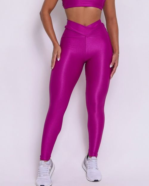 Cal�a Legging B�sica C�s Cruzado Compress�o