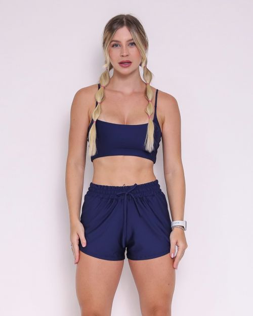 Conjunto Short Boxer Basic Light + Top Bruna