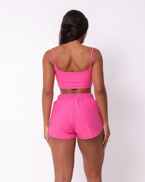 Conjunto Short Boxer Basic Light + Top Bruna