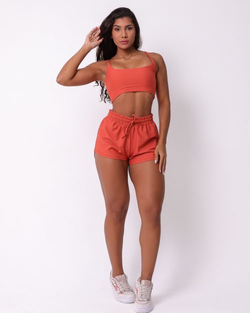 Conjunto Short Boxer Basic Light + Top Bruna