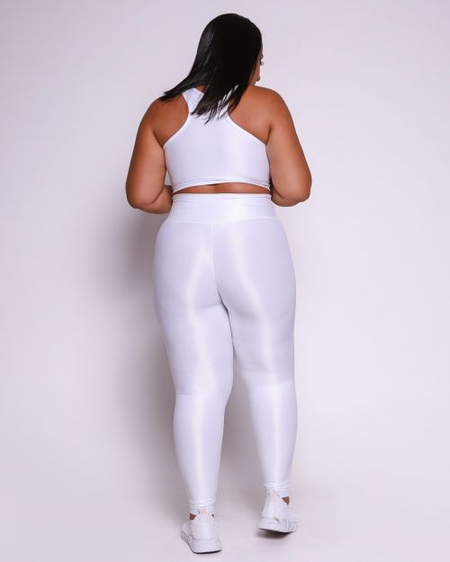 Conjunto Cal�a Legging B�sica G Compress�o + Top Nadador