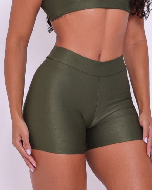 Short Básico Cós Fino Compressão
