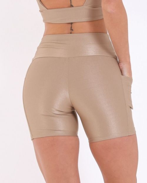 Short Bolso Duplo Compressão